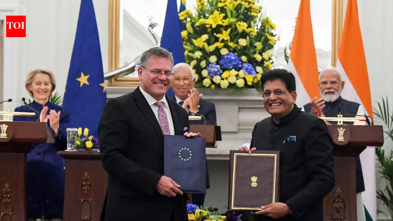 ‘Sour grapes?’ Piyush Goyal hits back at Congress for calling India-EU FTA deal 'hugely-hyped'