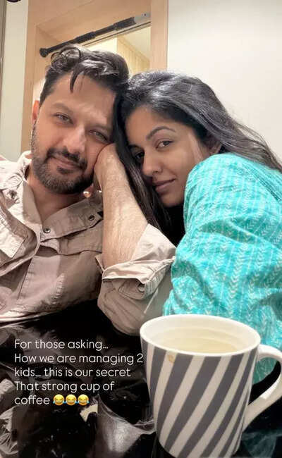 Ishita Dutta, Vatsal Seth shares their 'secret' behind managing two little kids