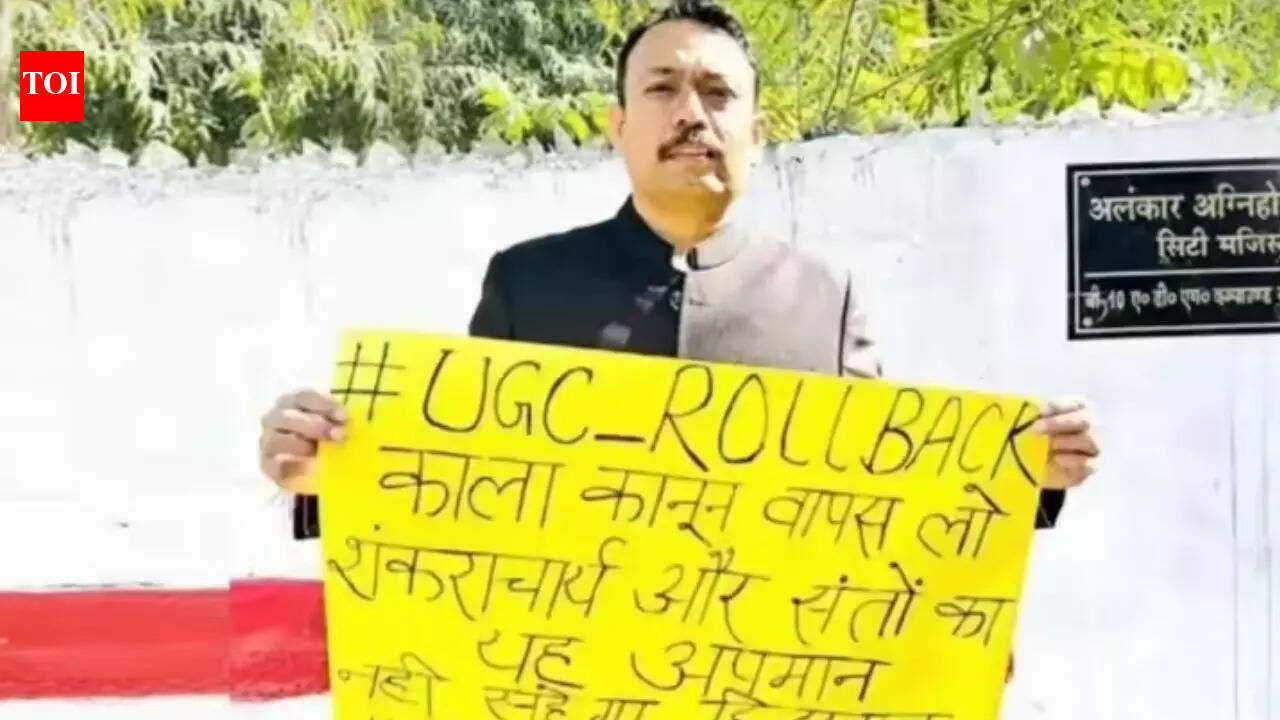 ‘UGC rules anti-Brahmin’: Former Bareilly city magistrate hints at political plunge