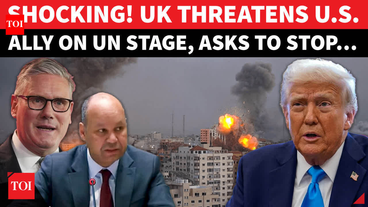 UK Condemns West Bank Violence, Gaza Aid Blockade In Stark UN Warning | Watch