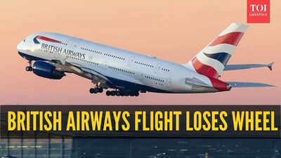 Watch: Wheel falls off British Airways flight from LA, video goes viral as plane completes 5,000 miles to land safely in London