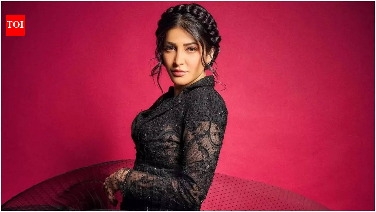 Shruti Haasan opens up about how 'suffering with crippling anxiety’ led her to step away from acting: 'I was unable to proceed with daily activities'