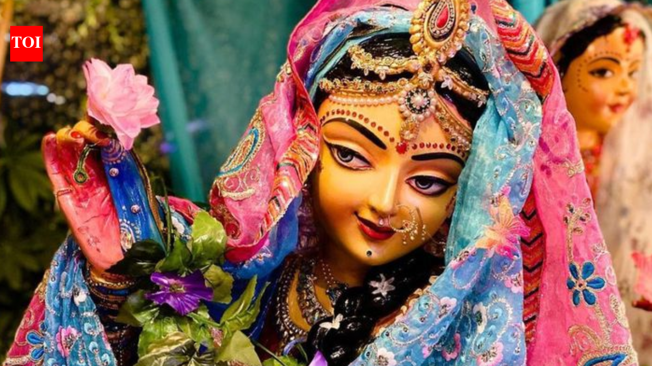 What are the names of Radha and why chanting them is said to bring spiritual awakening