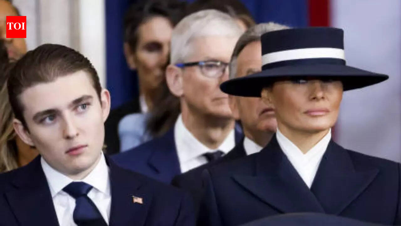 'Smart mind behind it': Melania Trump credits Barron for husband's successful Presidential campaign