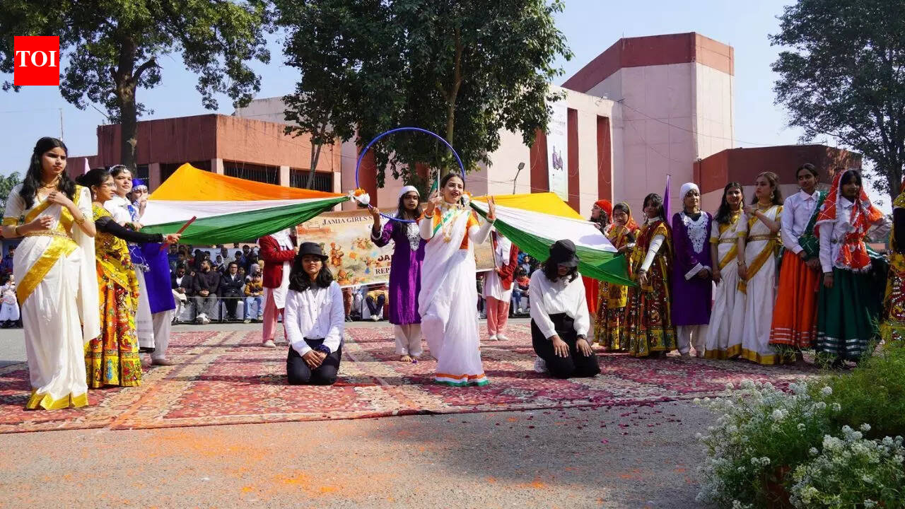 JMI celebrates a colourful Republic Day reflecting on Indian values