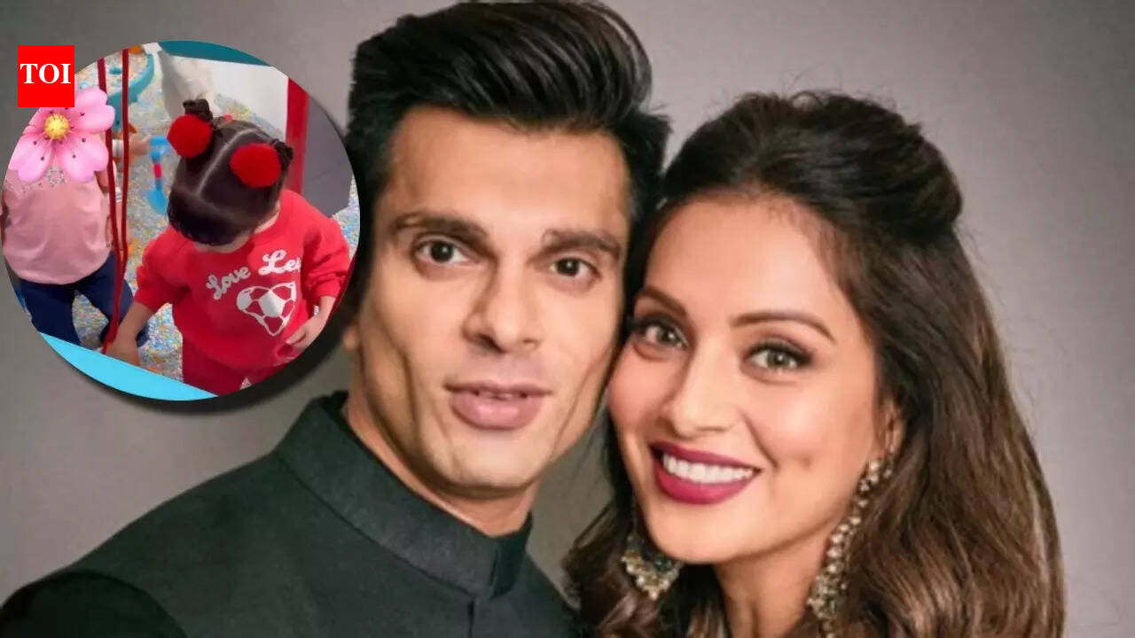 Bipasha Basu shares Devi’s playtime joy; cute red outfit steals hearts-see pics