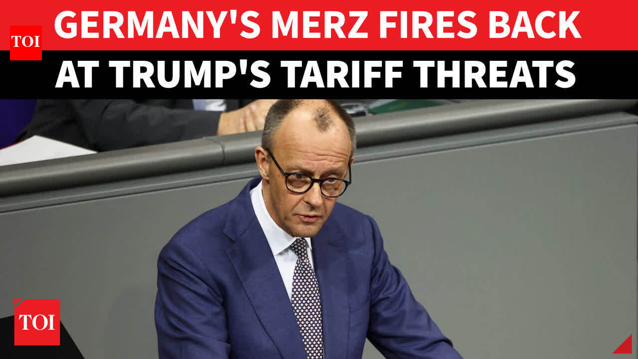 'Europe Won't Be Intimidated Again!': Germany's Merz Issues BLUNT Warning To Trump | Watch