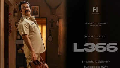 'L-366' first look unveiled: Mohanlal teases fans in a gritty new cop avatar, reunites with 'Thudarum' director Tarun Moorthy