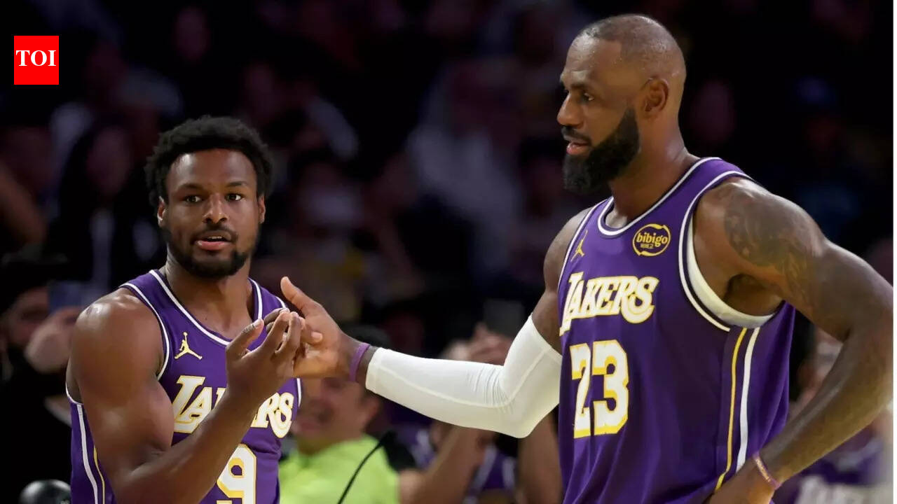 LeBron James’ Cleveland legacy continues as Bronny James debuts signature logo at Rocket Arena