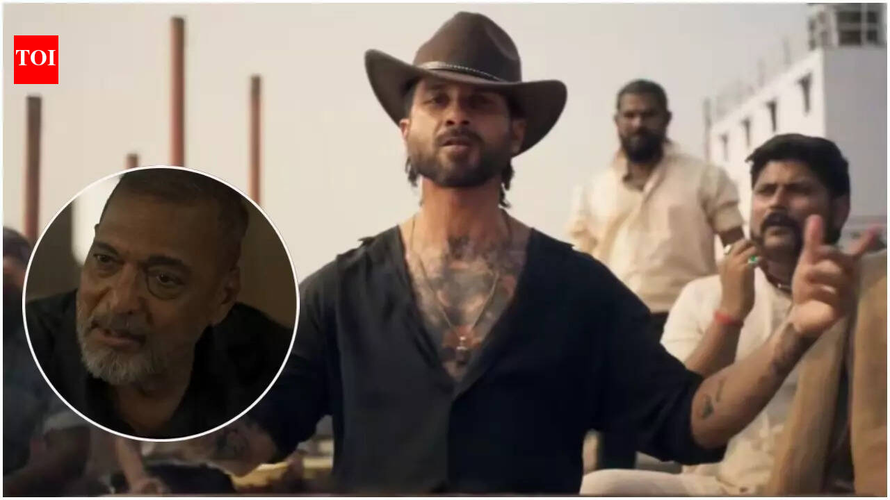 Shahid Kapoor opens up about reuniting with Nana Patekar in 'O'Romeo'; says, 'We have some entertaining scenes together'