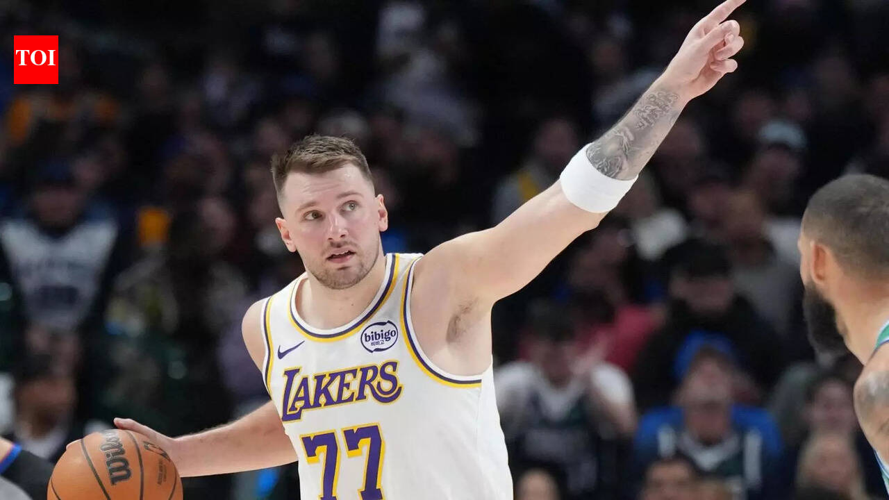 NBA injury report: Scary fall on Cleveland Cavaliers’ court sends Los Angeles Lakers star Luka Dončić into brief injury scare