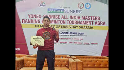 All India Masters Ranking Badminton tournament: Jaipur shuttlers Vikkas Sharma, TS Bisht win medals