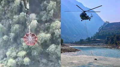 Indian Air Force drops 12,000 litres of water to battle forest fires in Arunachal Pradesh’s Lohit Valley