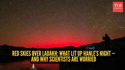 Ladakh’s sky turned blood-red. It wasn’t just beautiful - it was a warning