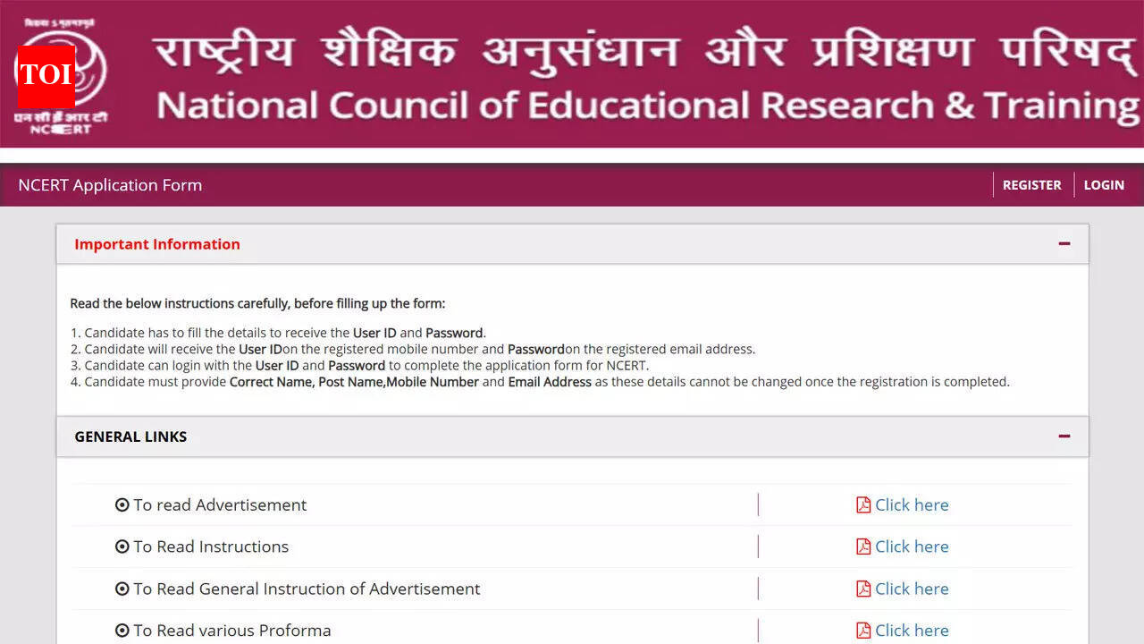 NCERT recruitment 2025-26: Applications close today, payment pending candidates get time till 2 February; check direct link here