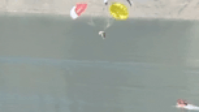 Mid-air chaos at Uttarakhand's Tehri: 2 paragliders crash into lake, SDRF beats the clock; video viral