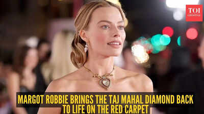 Margot Robbie wore the ₹74-crore 'Taj Mahal' necklace and its story is pure gold