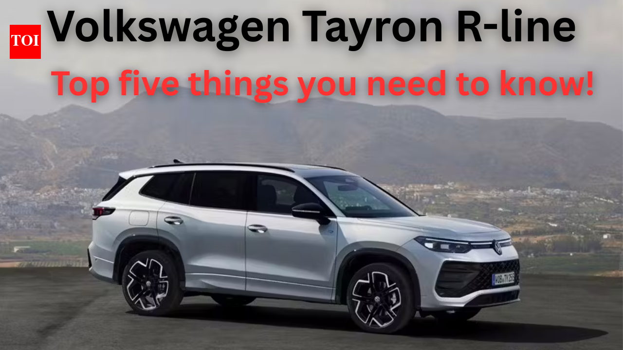 Volkswagen Tayron R-line launch soon: Five key things to know