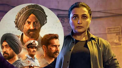 'Border 2' day 8 Vs 'Mardaani 3' day 1 (LIVE): The Sunny Deol, Varun Dhawan film dips, faces competition from the Rani Mukerji starrer