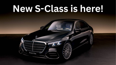 2026 Mercedes-Benz S-Class luxury sedan revealed: Seven screens, V8 and more!