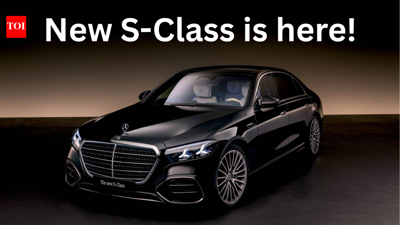 2026 Mercedes-Benz S-Class luxury sedan revealed: Seven screens, V8 and more!