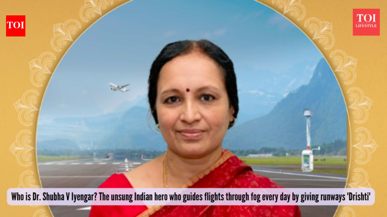 Who is Dr. Shubha V Iyengar? Meet the unsung Indian hero who guides thousands of flights through fog every day by giving runways 'Drishti'