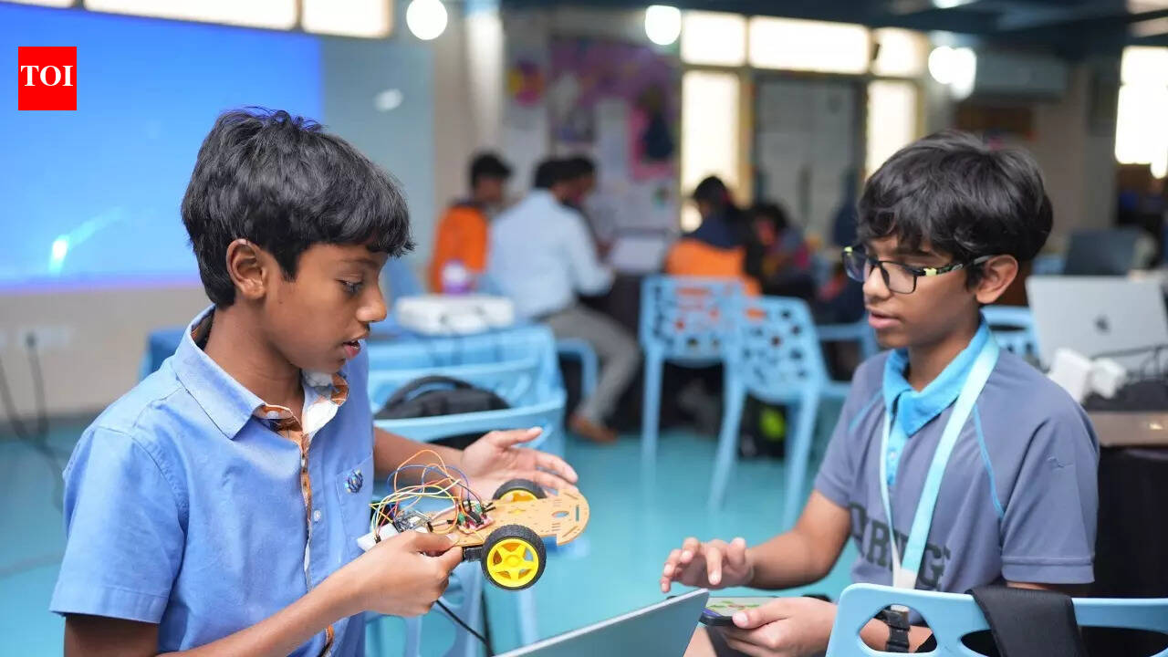 Oakridge Gachibowli hosts two day Robotics and AI & Ethics workshop for future innovators
