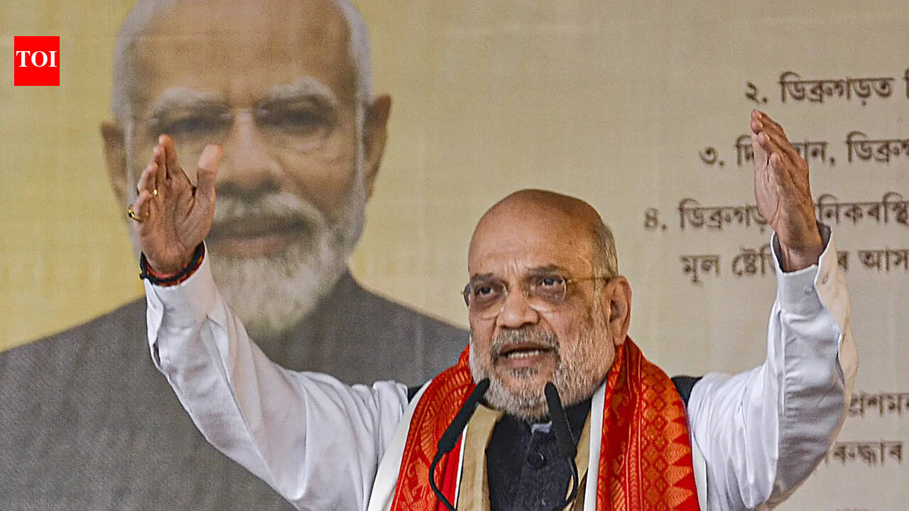 'From 0 to 64 lakh': Shah attacks Cong over infiltrators in poll-bound Assam