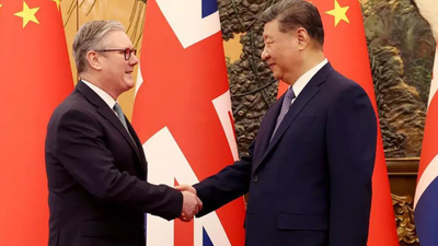 'Very dangerous': Donald Trump calls out Britain over dealings with China after PM Starmer met Xi Jinping