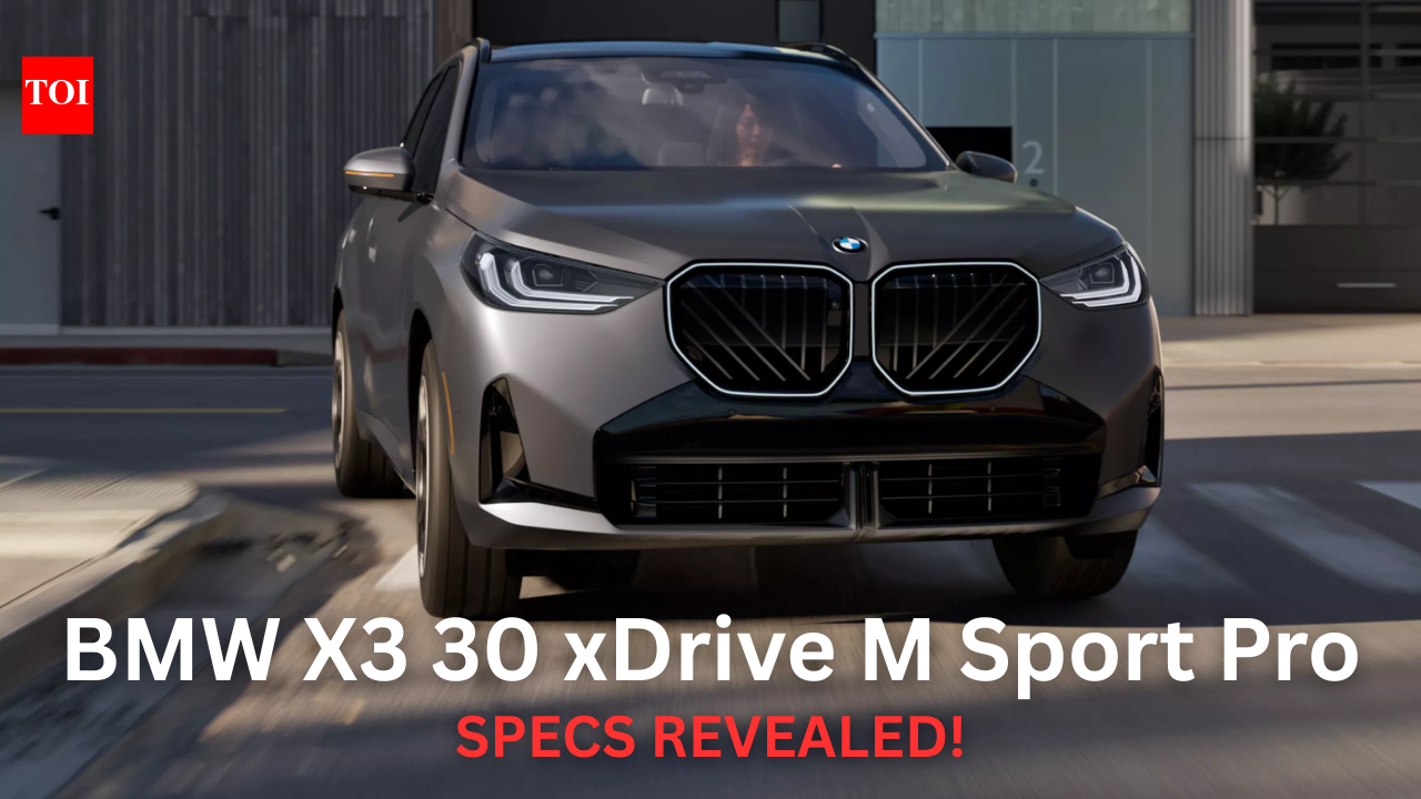 BMW X3 30 xDrive M Sport Pro specs revealed: 20-inch wheels, 258 hp & more