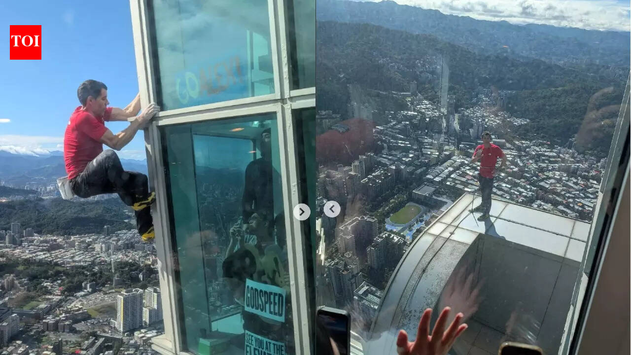 ‘Apparently there’s a different route…’: Google CEO Sundar Pichai shares photo of Alex Honnold climbing Taipei 101