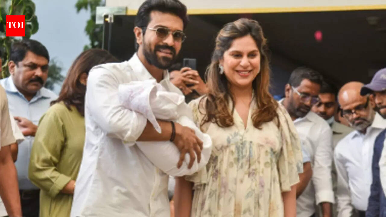 Ram Charan–Upasana to welcome their twin babies on THIS date; 'Peddi' actor to take break from movie work for his wife