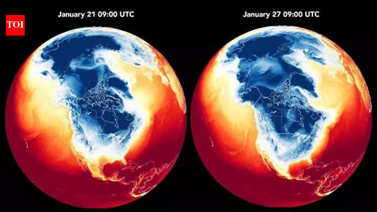 NASA reveals how Arctic air froze half of America in January
