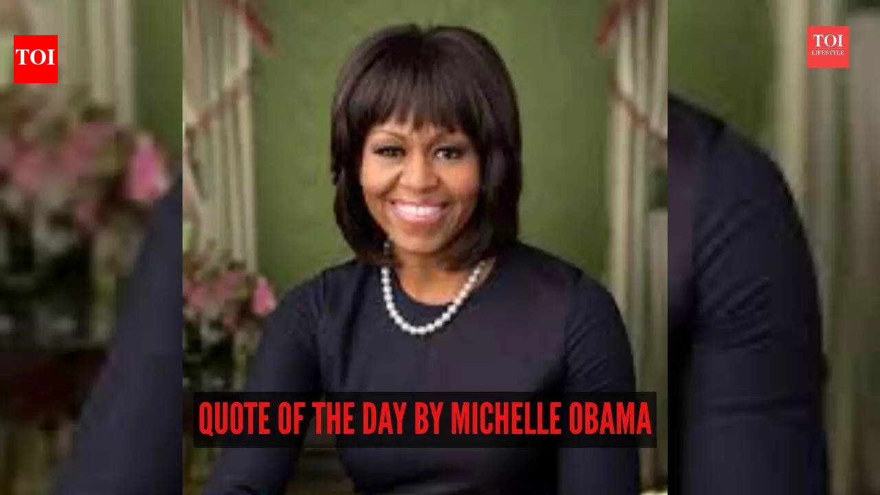 Quote of the day by Michelle Obama: “There's power in allowing yourself to be…”