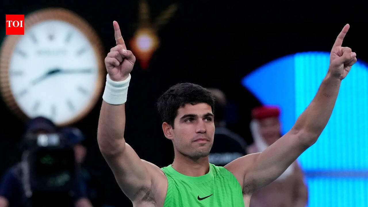 Alcaraz overcomes Zverev in longest AO semi-final to face Djokovic