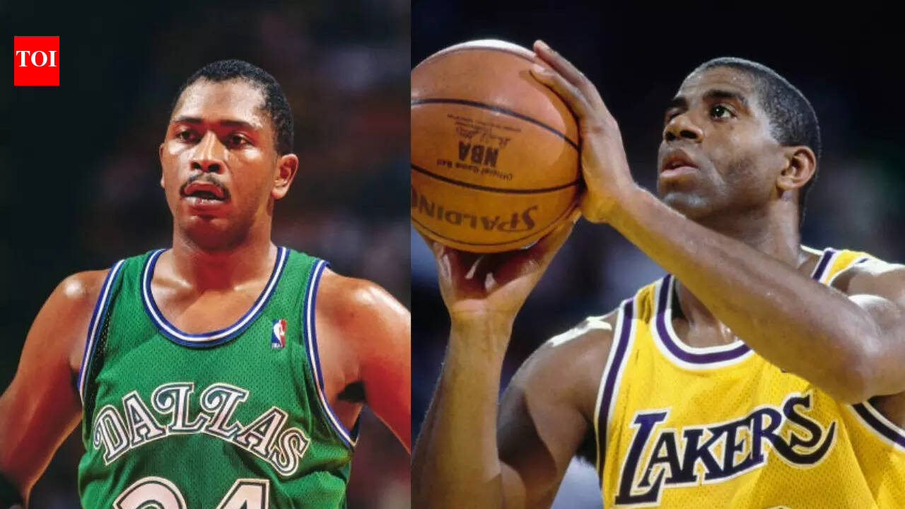 “Thank you for saluting Mark Aguirre”: Magic Johnson offers heartfelt gratitude as Mavericks retire Mark Aguirre's No. 24 jersey