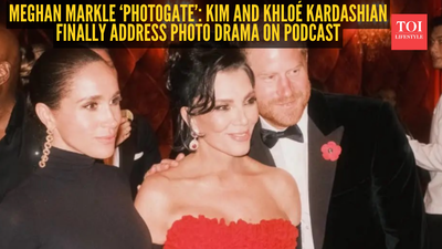 मेघन मार्कल 'फोटोगेट': किम और ख्लोए कार्दशियन ने अंततः पॉडकास्ट में फोटो ड्रामा को संबोधित किया