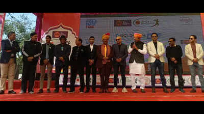 ‘A Celebration of Running’ – 17th edition of the AU Jaipur Marathon unveils route and Bib Launch Expo