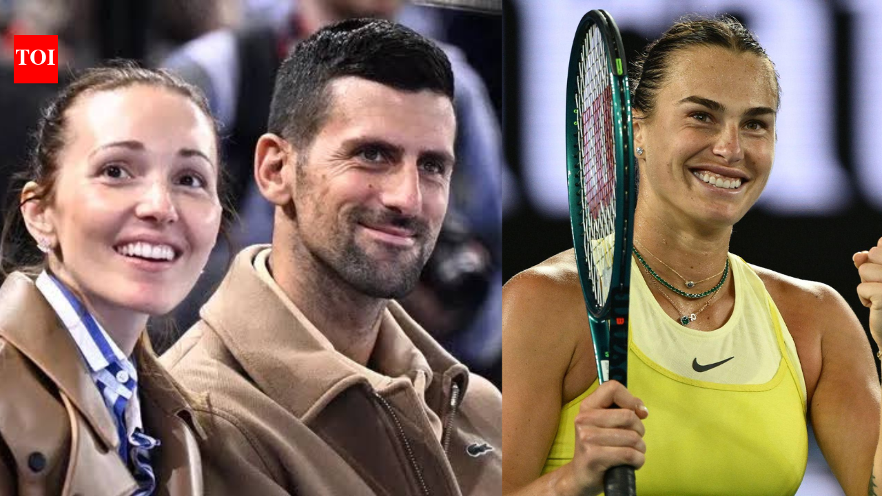 Aryna Sabalenka draws rare praise from Novak Djokovic wife Jelena ahead of Australian Open final against Elena Rybakina