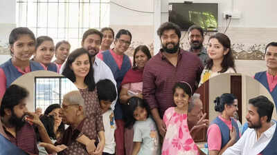 Sreenivasan’s family visits old age home; Vineeth sings for bedridden mother; Dhyan joins