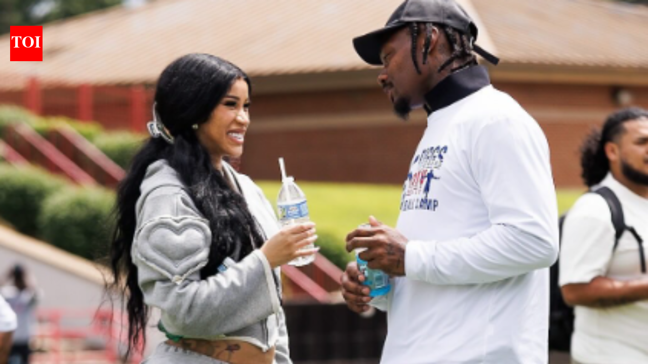 Cardi B can’t stop gushing over newborn bliss as she balances tour prep with boyfriend Stefon Diggs
