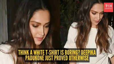 Deepika Padukone just made a white T-shirt and jeans look 2026-level cool