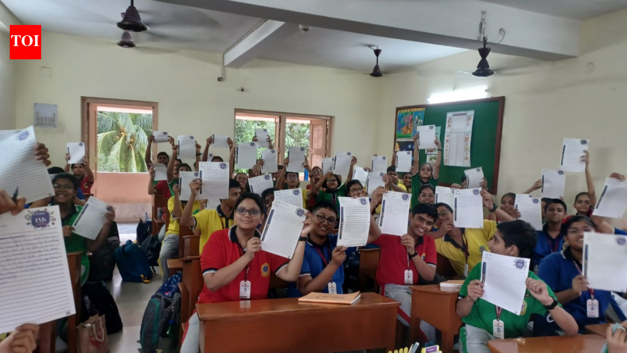 Pen, paper and imagination: 54,000 students celebrate writing in India