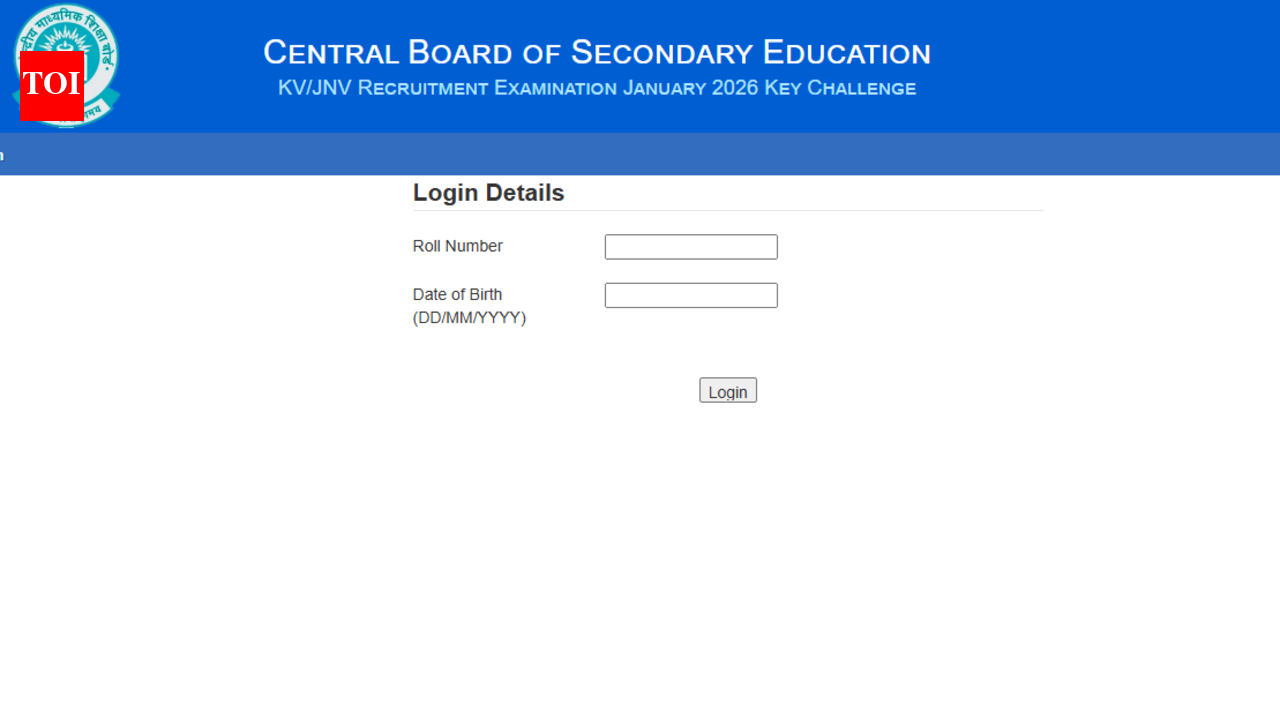 KVS, NVS answer key 2026 released for Tier 1 exam: Check direct link and steps to raise objections here