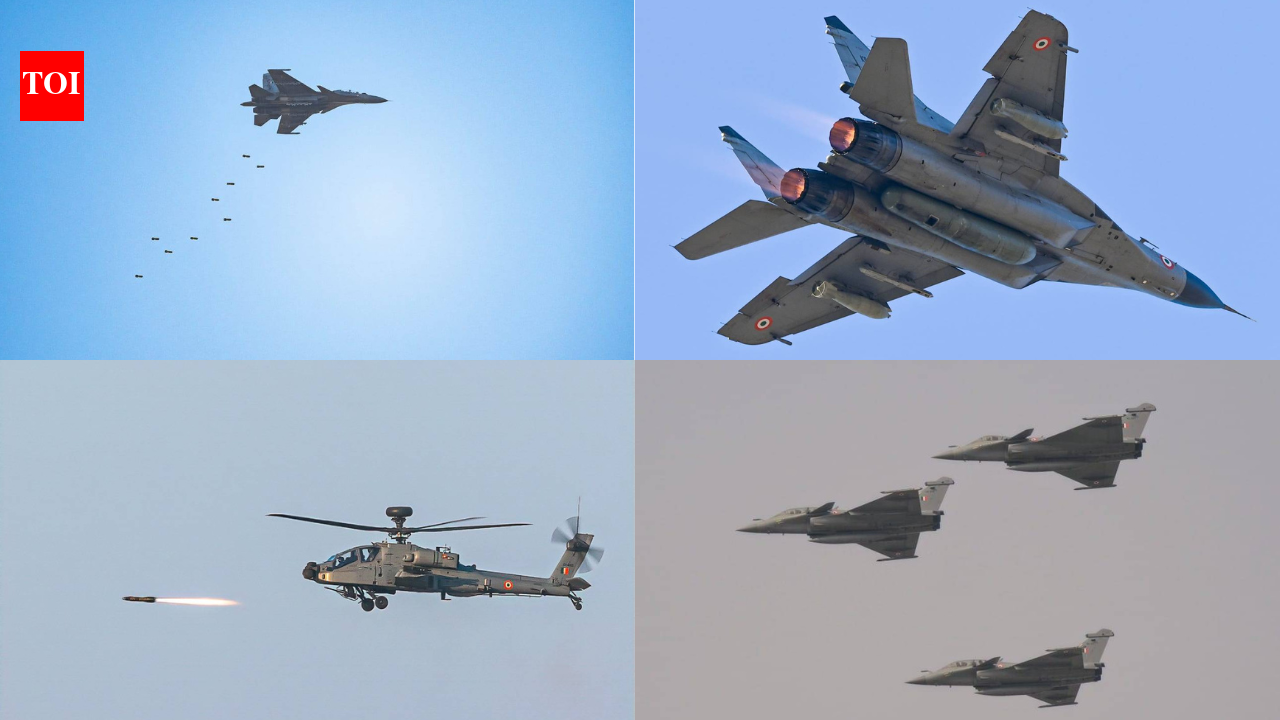 IAF set to conduct Vayu Shakti-2026 air power exercise in Rajasthan's Pokaran