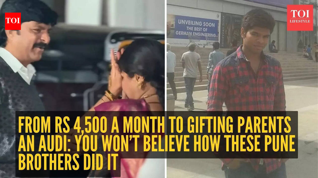 From Rs 4,500 a month to gifting parents an Audi: You won’t believe how these Pune brothers did it