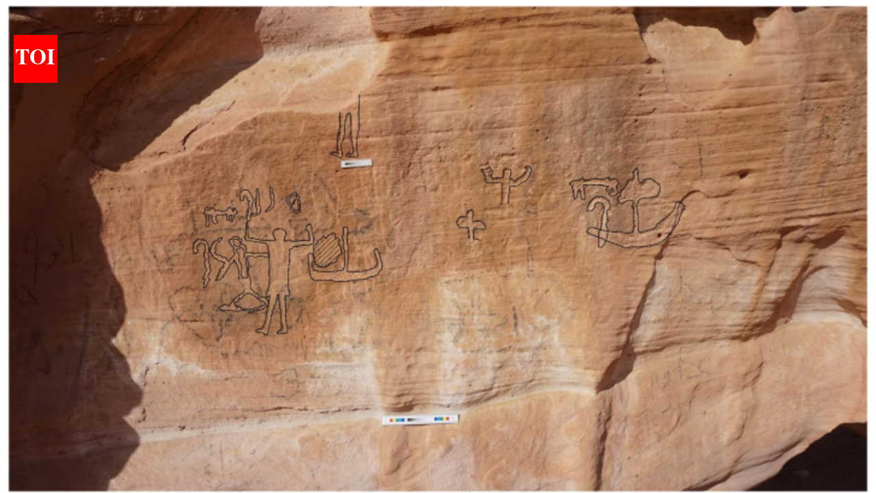5,000-year-old rock carving reveals early Egyptian dominance beyond Nile