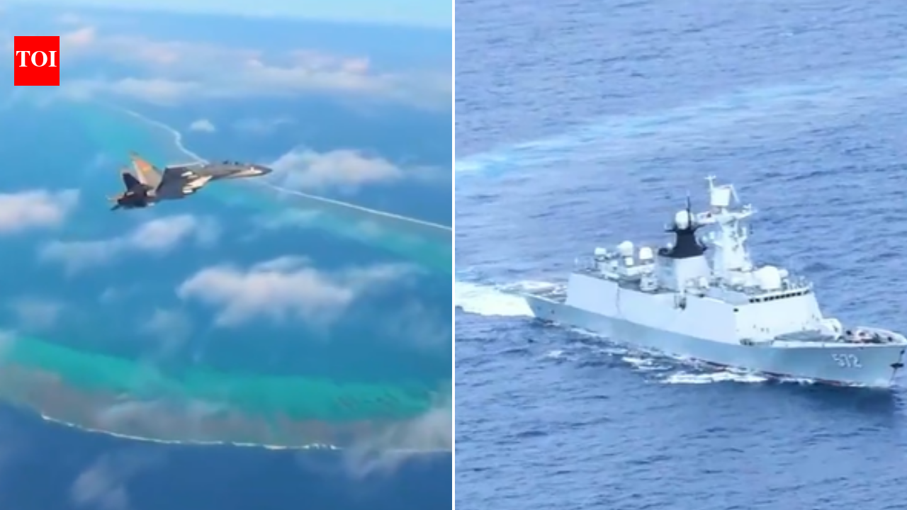 Beijing stages ‘combat readiness’ patrols at Scarborough Shoal in disputed South China Sea