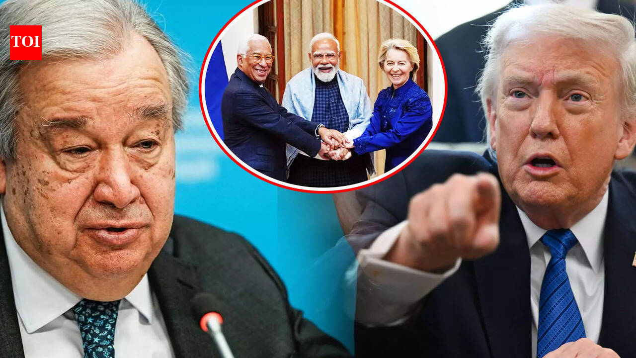 'One Power Or Two Powers Can't Solve...': UN Chief Advocates For Multipolarity, Cites India-EU FTA
