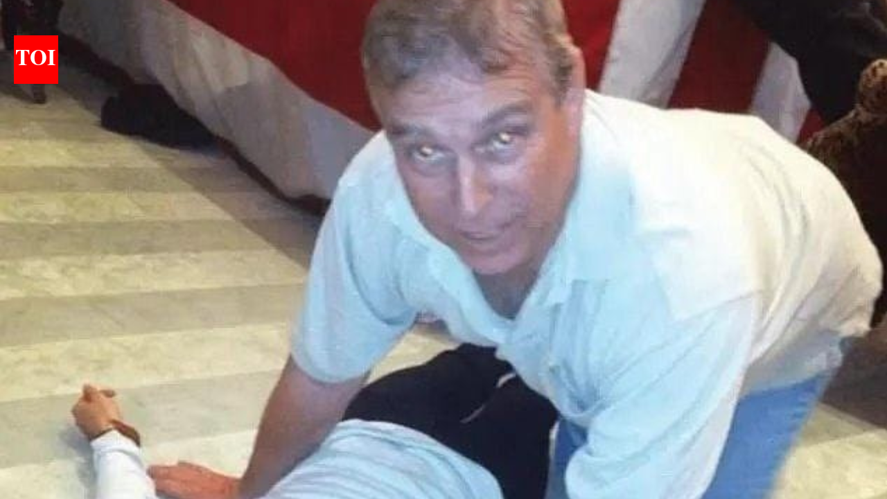 Epstein files: Photo shows Prince Andrew in all fours over a woman